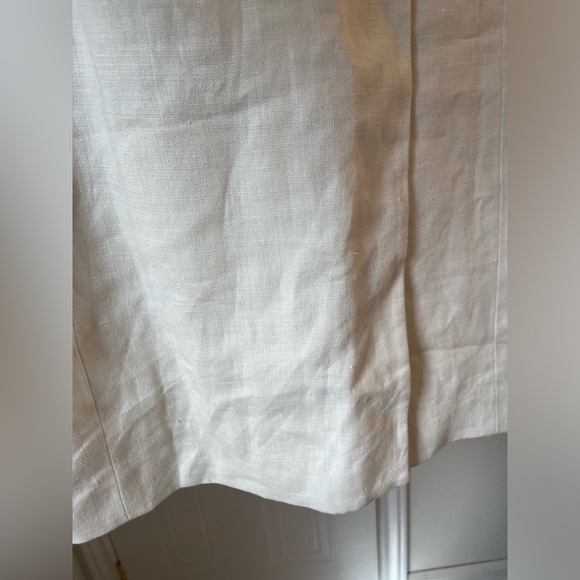 Natural Linen Skirt - Picture 9 of 11